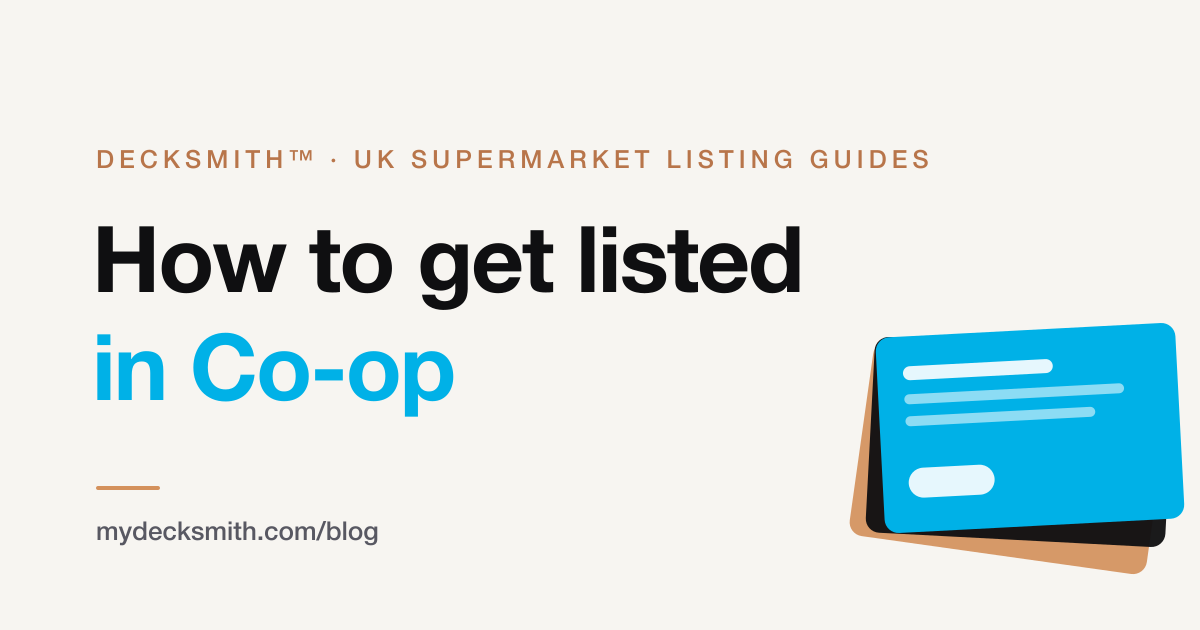 How to get listed in Co-op