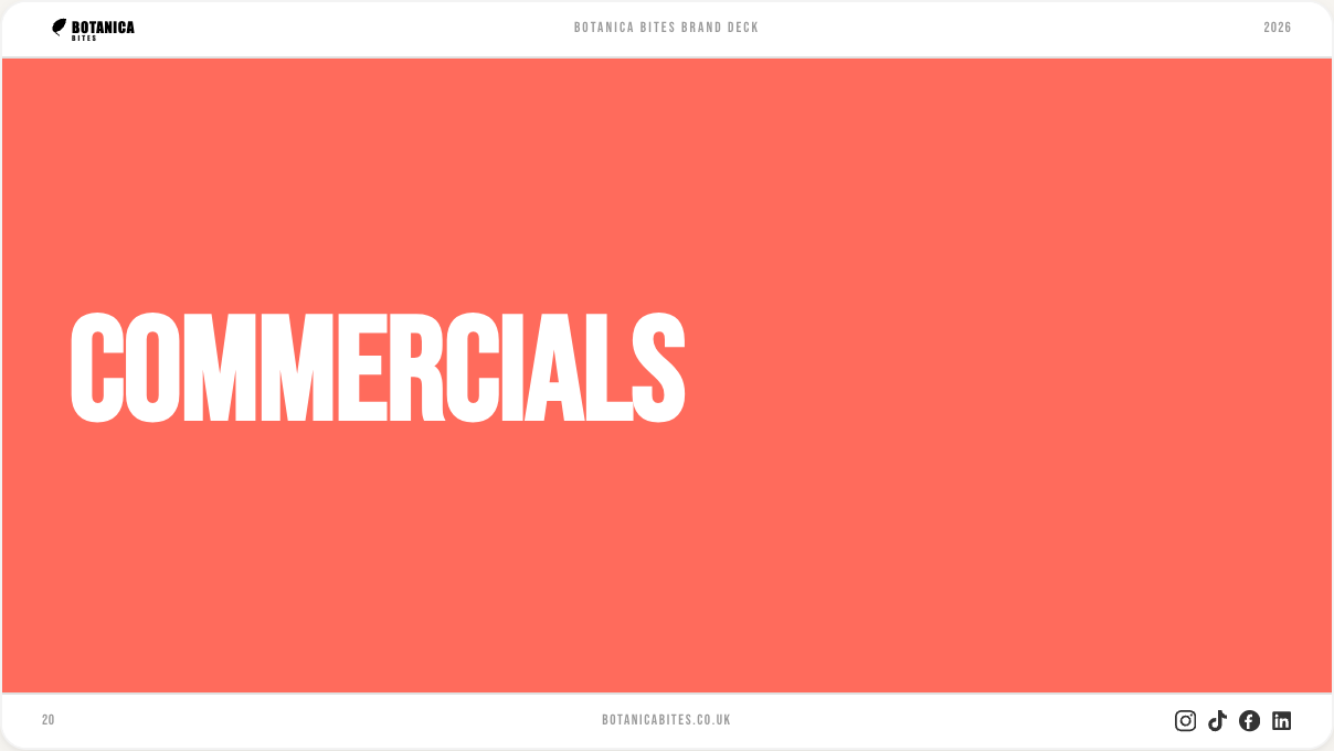 Commercials slide preview
